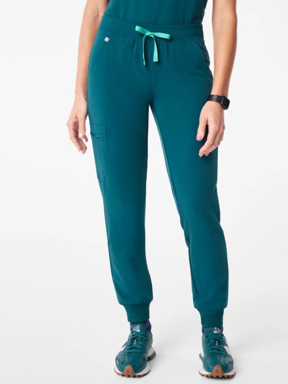 FIGS Women's Zamora Jogger Scrub Pant - Caribbean Blue